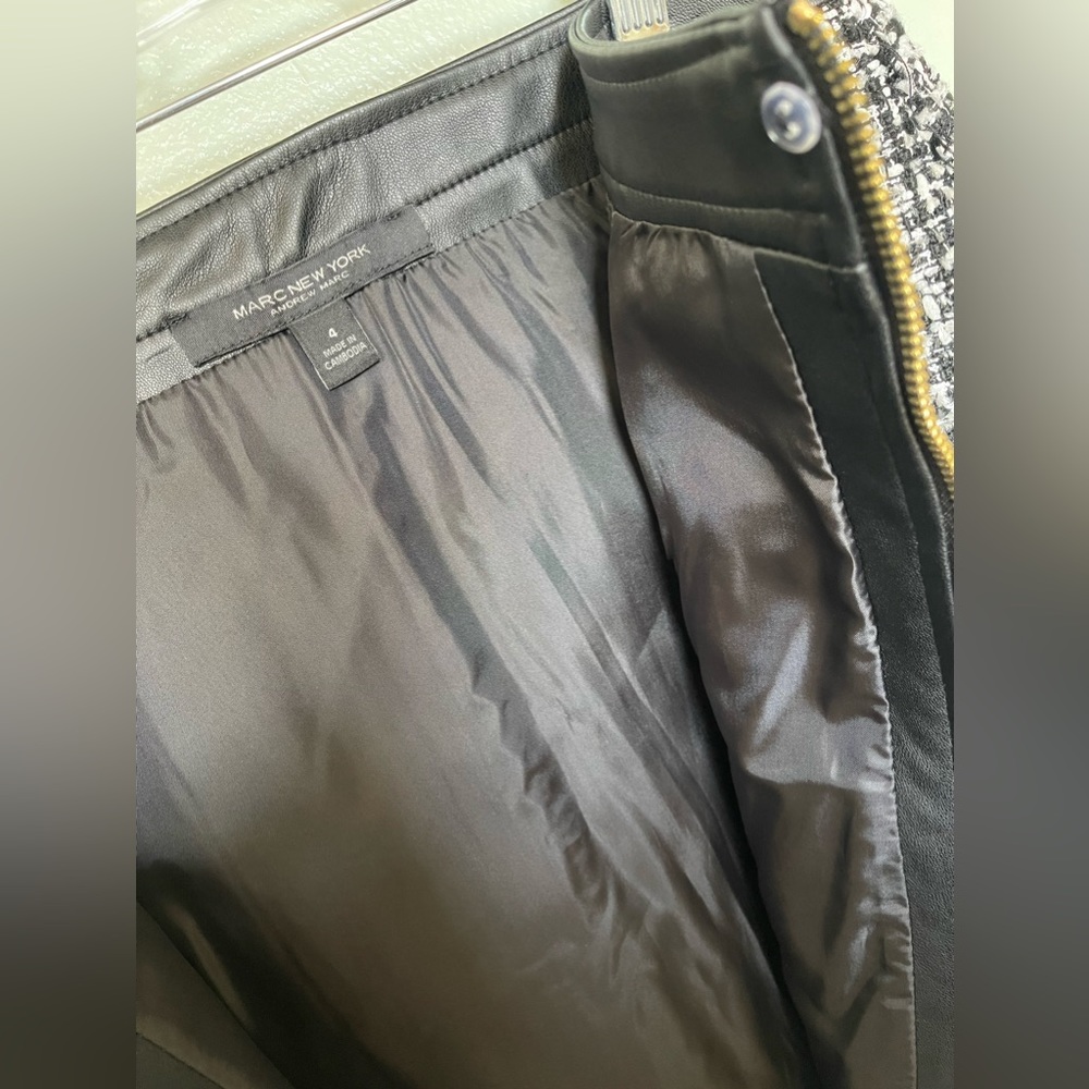 Marc New York Zip Up Skirt - Picture 4 of 5